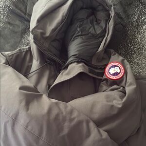 Canada Goose Black Hooded Jacket